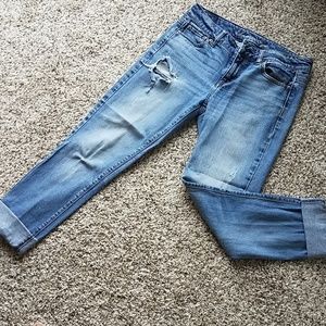 American Eagle distressed jeans